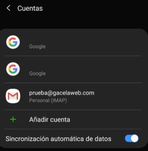 Como se Configura una Cuenta en Android